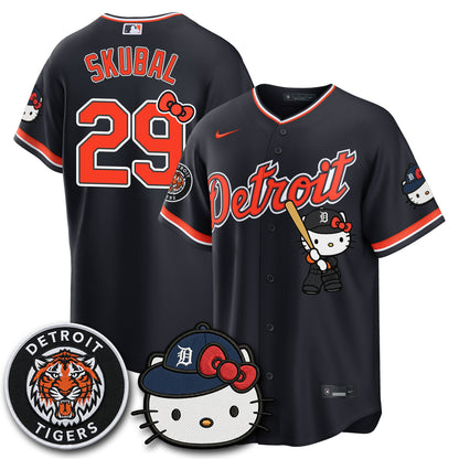 DET x Meow KT Edition Vapor Limited Jersey - Stitched