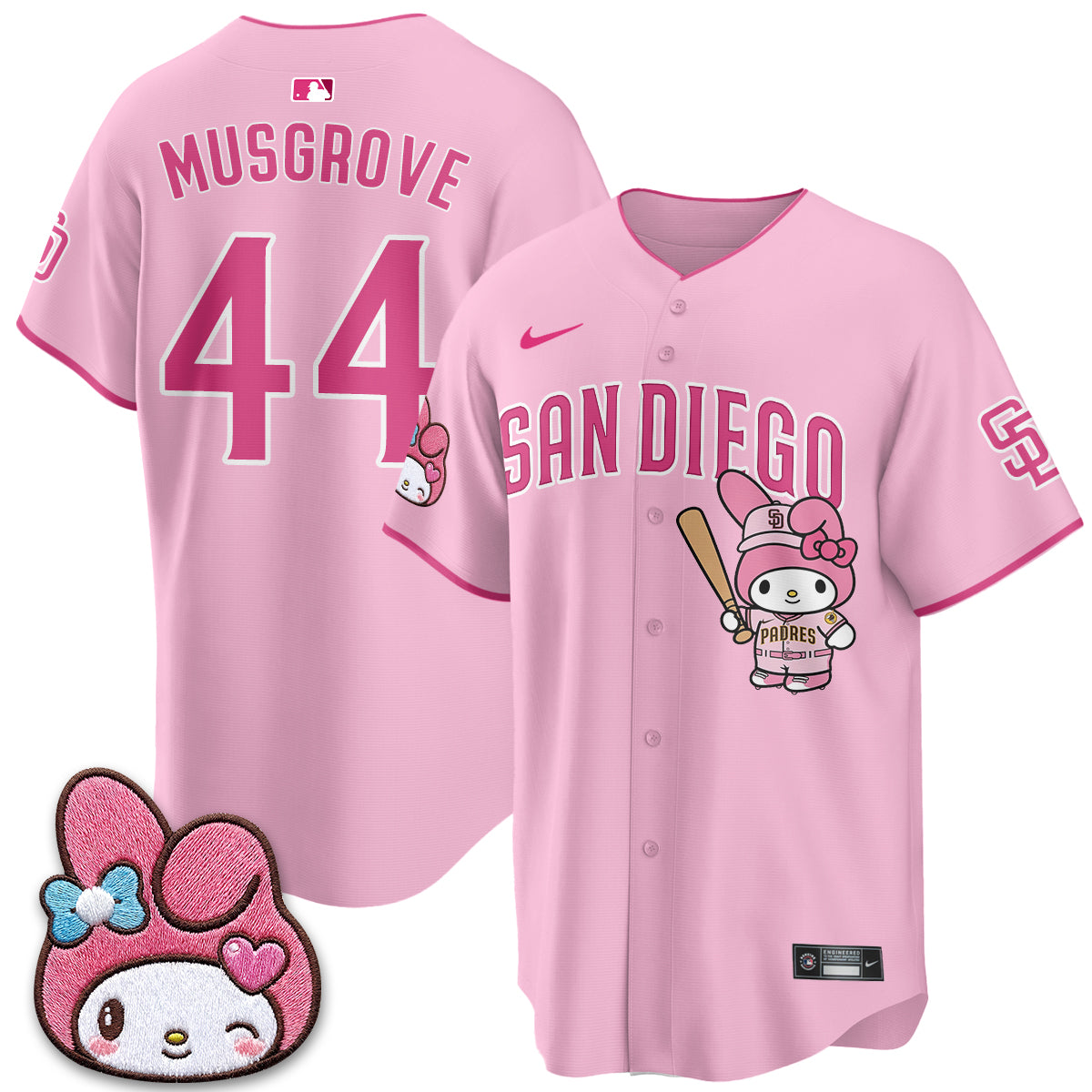 SD x Pink Sanrio Friend Vapor Jersey - Stitched