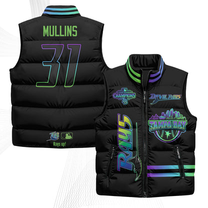 Tampa Bay Rays "Devil Rays" Puffer Vest - Printed