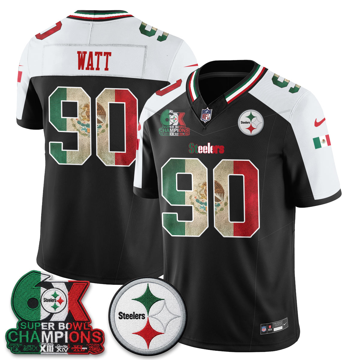 PIT Mexico Edition Vapor Jersey - Stitched