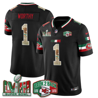 KC Mexico Edition Vapor Jersey - Stitched