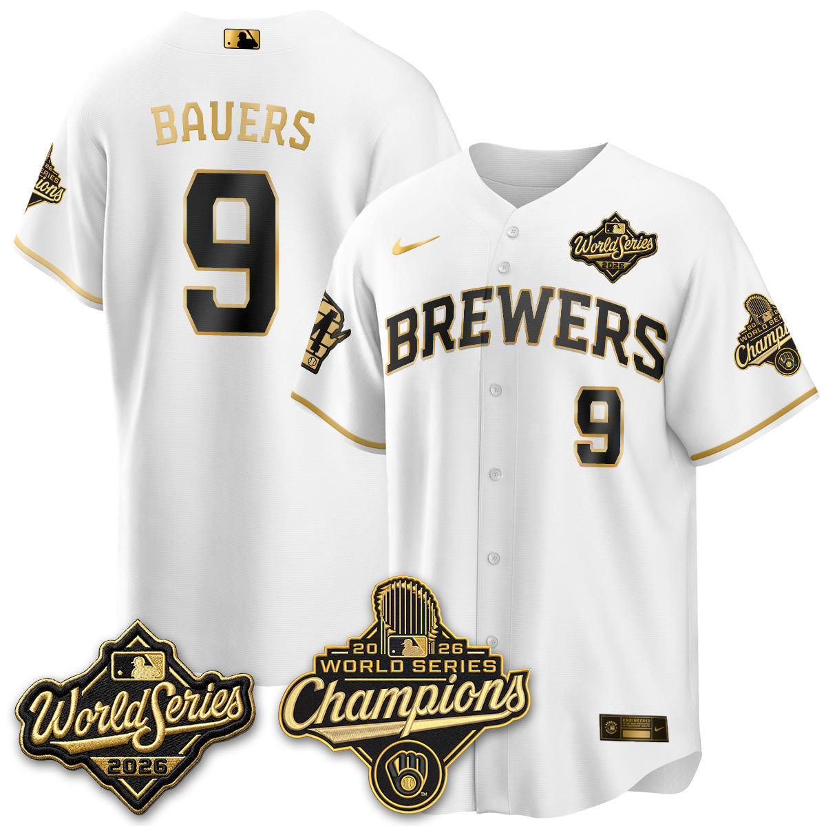 MIL 2026 WS Champions Vapor Home Jersey - Stitched (#11)