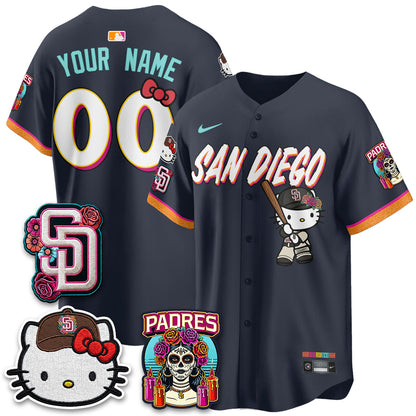 SD 2026 City Connect x Meow KT Vapor Limited Custom Jersey - All Stitched