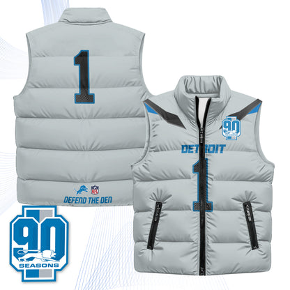 DET 2026 Rivalries Puffer Vest - Printed