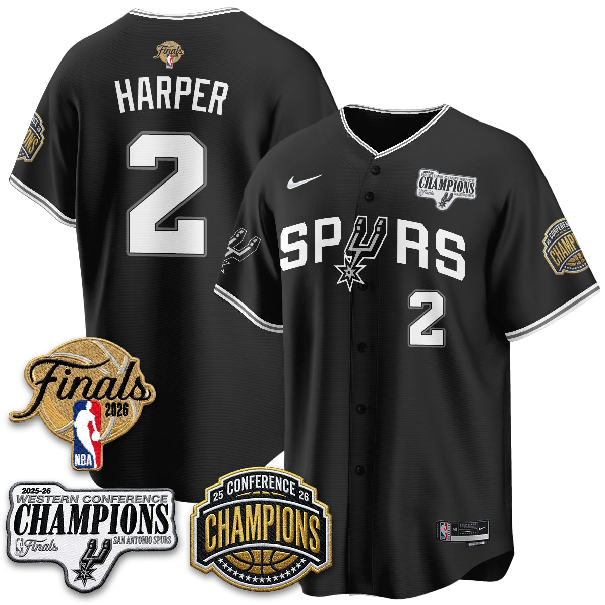SAS 2026 Basketball Finals Vapor Jersey - Stitched (2)