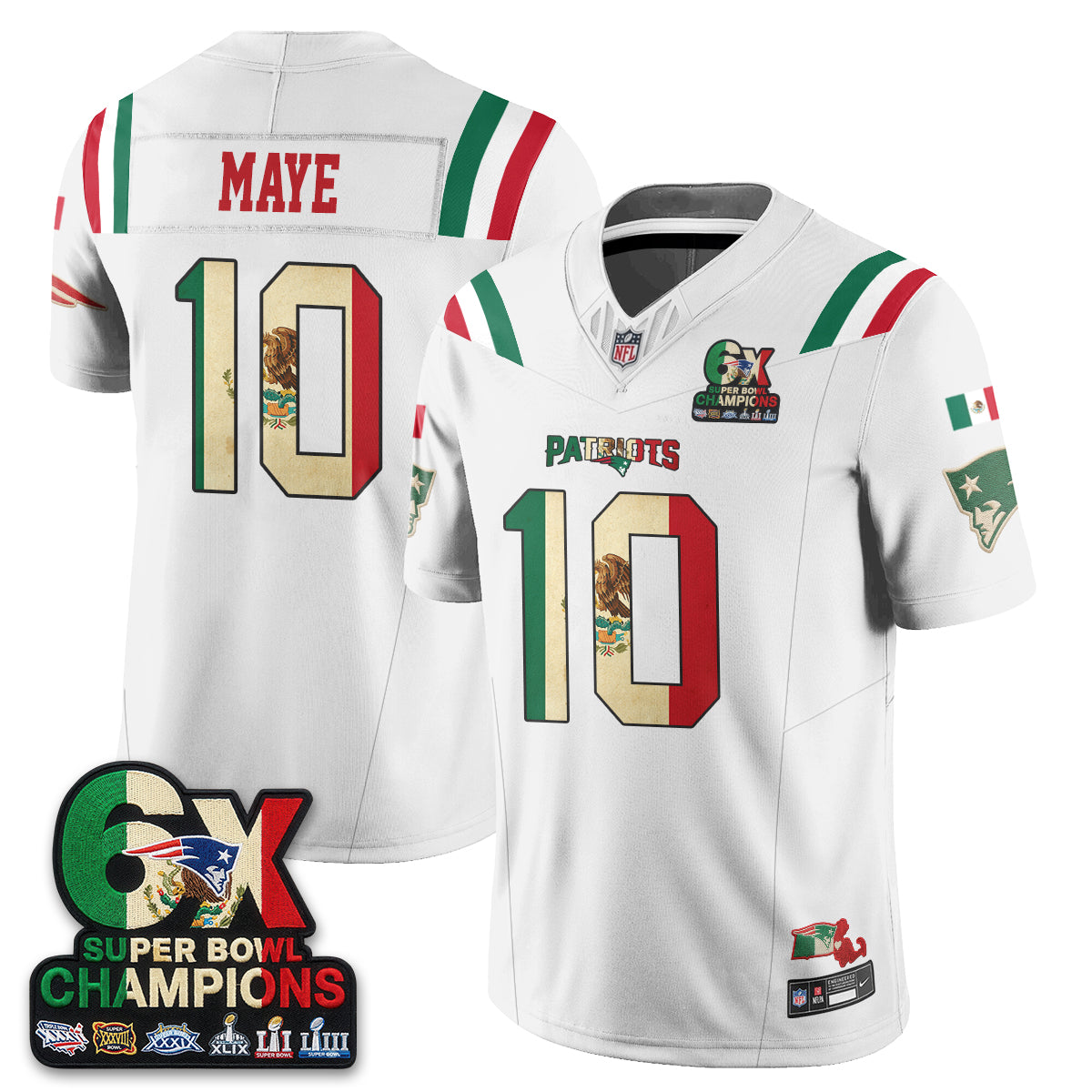 NE Mexico Edition Vapor Jersey - Stitched