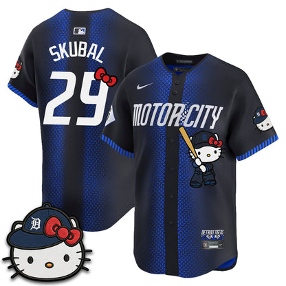 DET x Meow KT Edition Vapor Limited Jersey - Stitched
