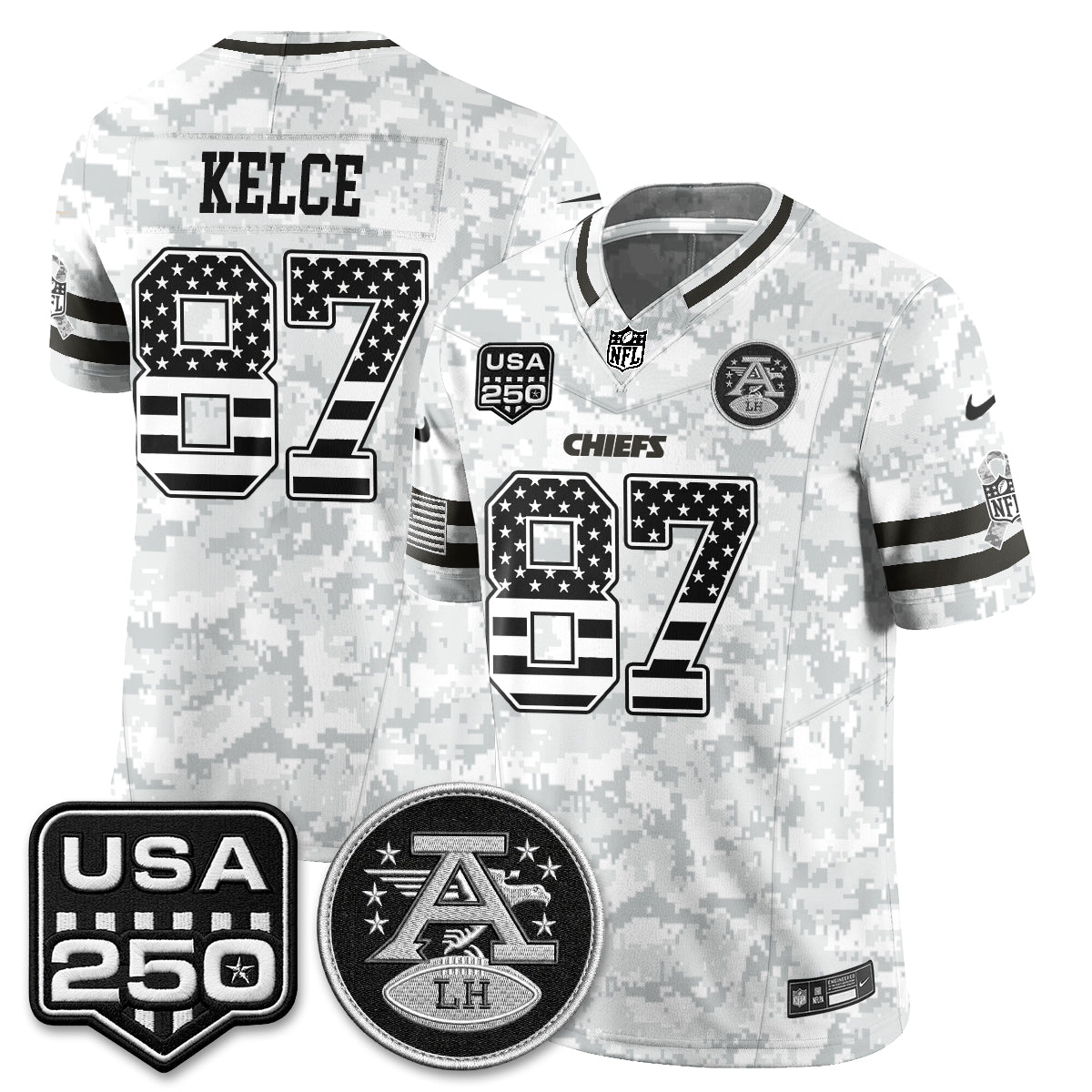 KC 2026 Salute to Service Vapor Jersey - Stitched