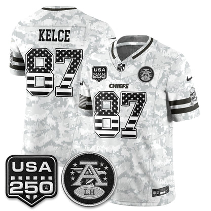 KC 2026 Salute to Service Vapor Jersey - Stitched