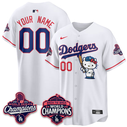LAD x Hello Kitty Night 2026 Vapor Custom Jersey - All Stitched