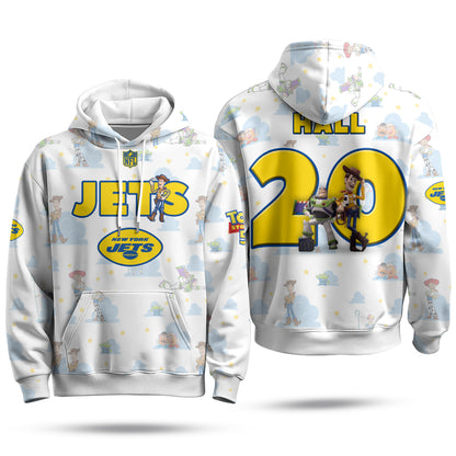 NYJ x Infinity & Beyond Hero Edition Pullover Hoodie - Printed