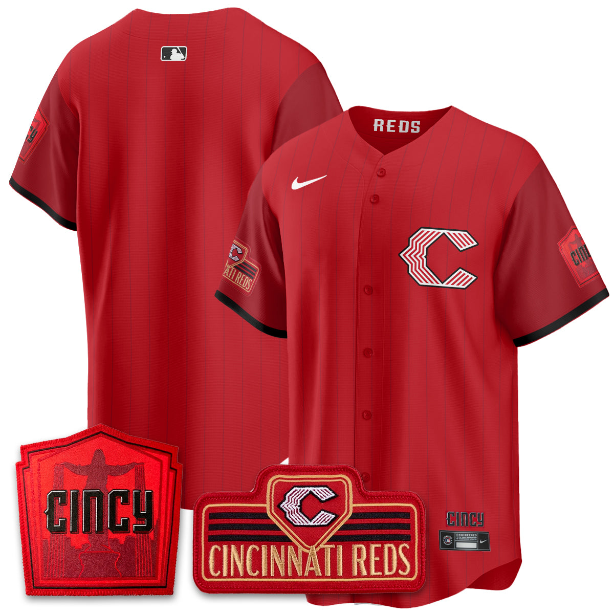 CIN 2026 City Connect Limited Premier Vapor Jersey V4 - All Stitched
