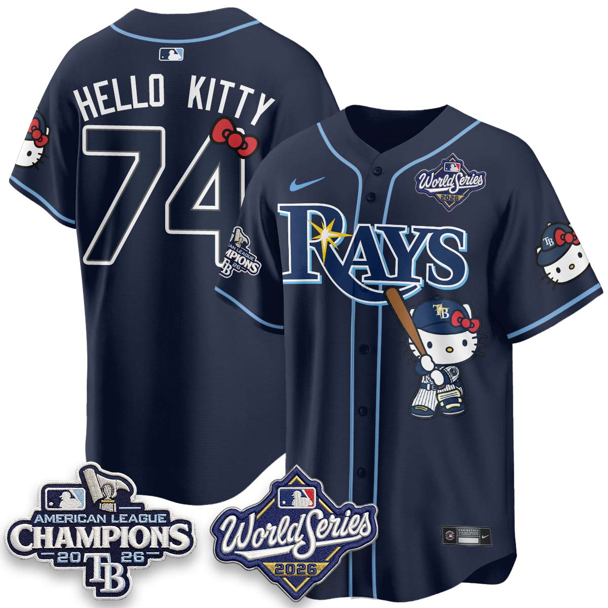 TB WS26 & AL Champions x Meow KT Vapor Jersey - Stitched
