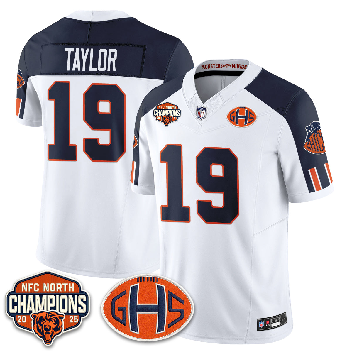 CHI 2026 Rivalries Split Edition Vapor Jersey - Stitched
