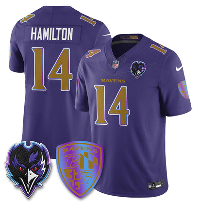 BAL The Next Flight Vapor Purple Jersey - All Stitched