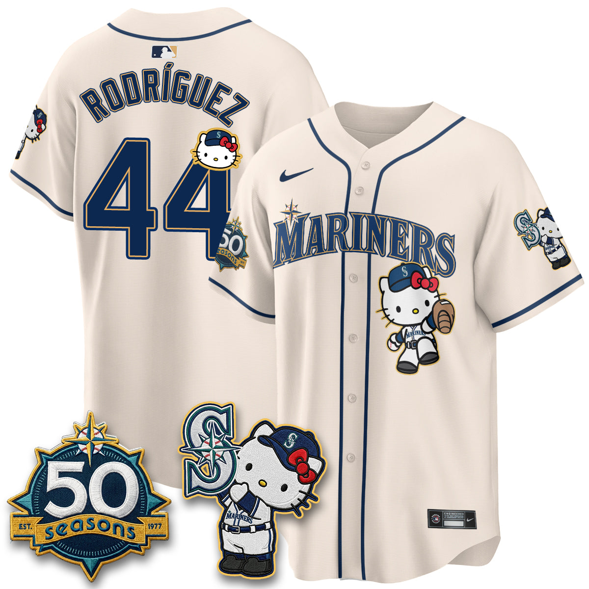 SEA x Meow KT Night Limited Teal Jersey - All Stitched