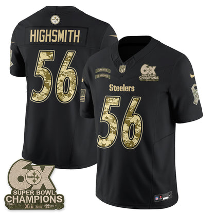 Pittsburgh Steelers 2026 Salute to Service Edition Vapor Jersey V3- Stitched