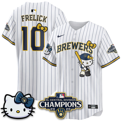 MIL NL Central Champs x Meow KT Vapor Jersey - Stitched