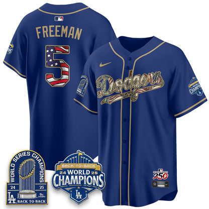 LAD 2026 Independence Day USA Vapor Limited Jersey - Stitched