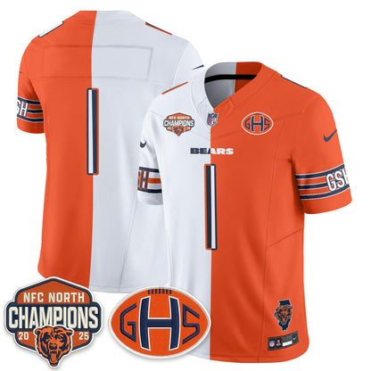 Chicago Bears 2026 Split Edition Vapor Jersey - Stitched
