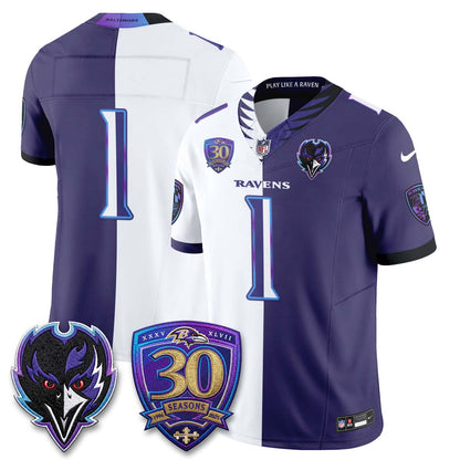BAL The Next Flight Split Vapor Jersey - Stitched