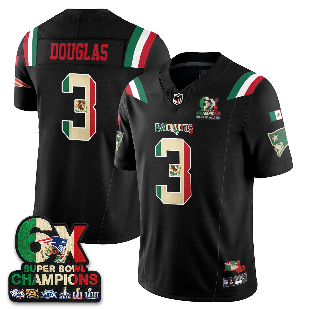 NE Mexico Edition Vapor Jersey - Stitched