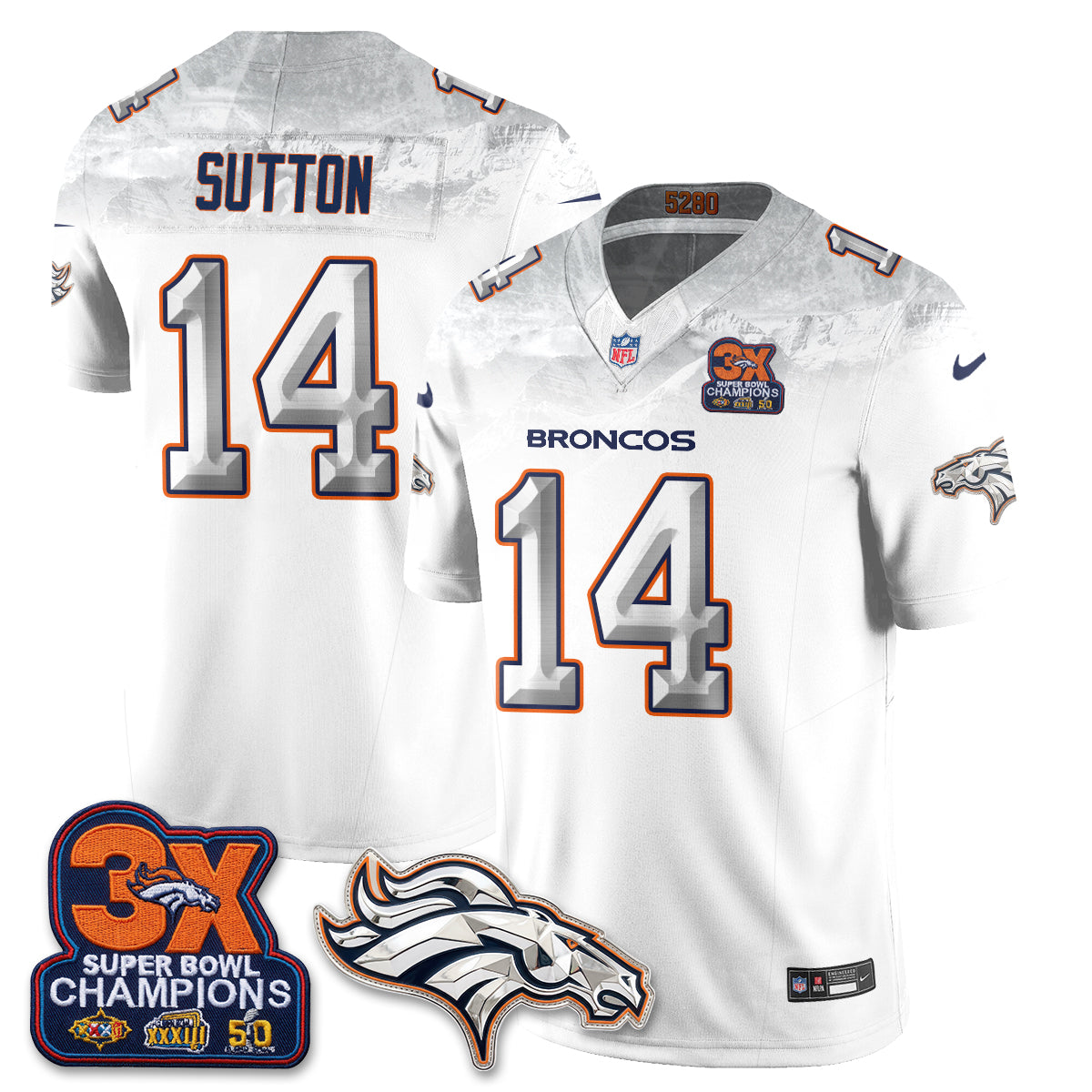 DEN Cold Front Fangear Edition Vapor Jersey - Stitched