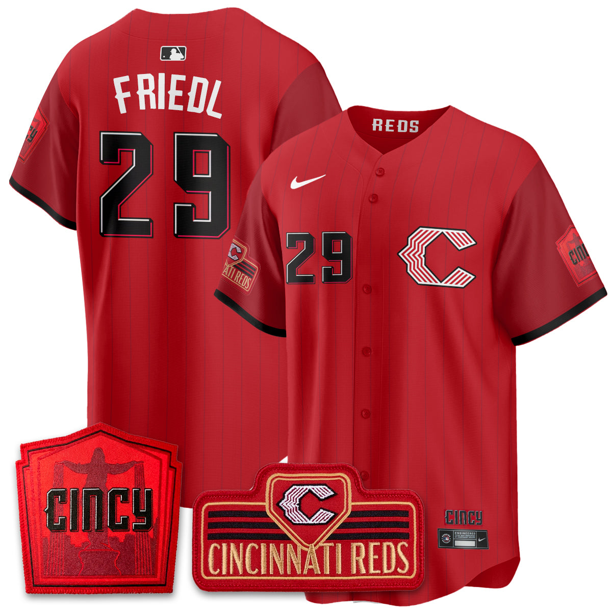 CIN 2026 City Connect Limited Premier Vapor Jersey V4 - All Stitched