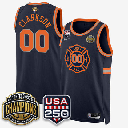 NYK 2026 NBA Eastern Conference Champions City Edition Jersey - Stitched