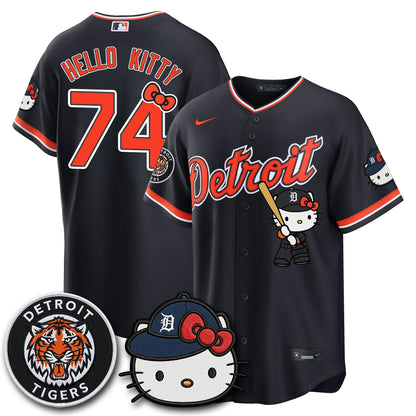 DET x Meow KT Edition Vapor Limited Jersey - Stitched