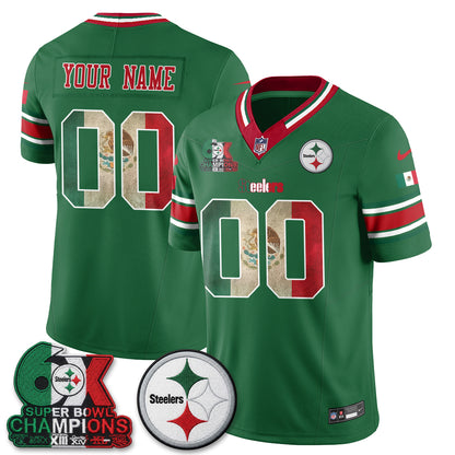 PIT Mexico Edition Vapor Custom Jersey - Stitched