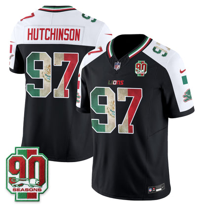 DET Mexico Edition Vapor Jersey - Stitched