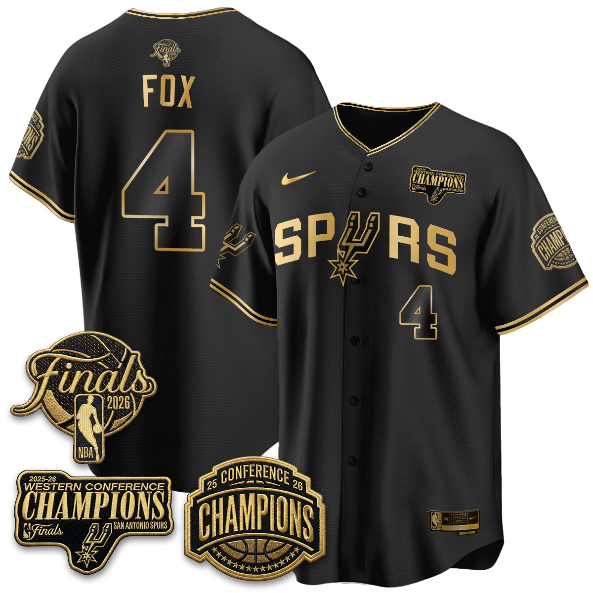 SAS 2026 Basketball Finals Vapor Special Jersey - Stitched