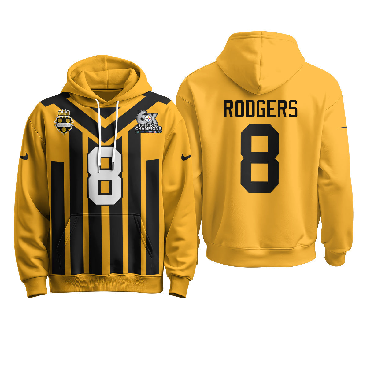 PIT 6X Champs Rivalries Fleece Hoodie - Printed