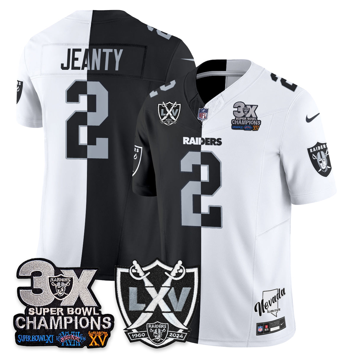 LVR Split Edition Vapor Jersey V2- Stitched
