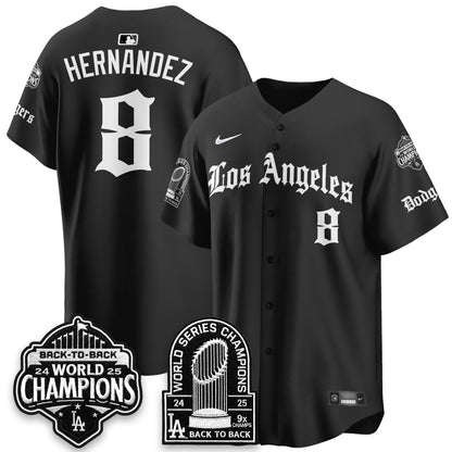 LAD WS Champions Back 2 Back Patch Vapor Premier Limited Gothic Gold Edition Jersey - All Stitched