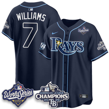 TB WS26 & AL Champions Throwback Jersey - Stitched