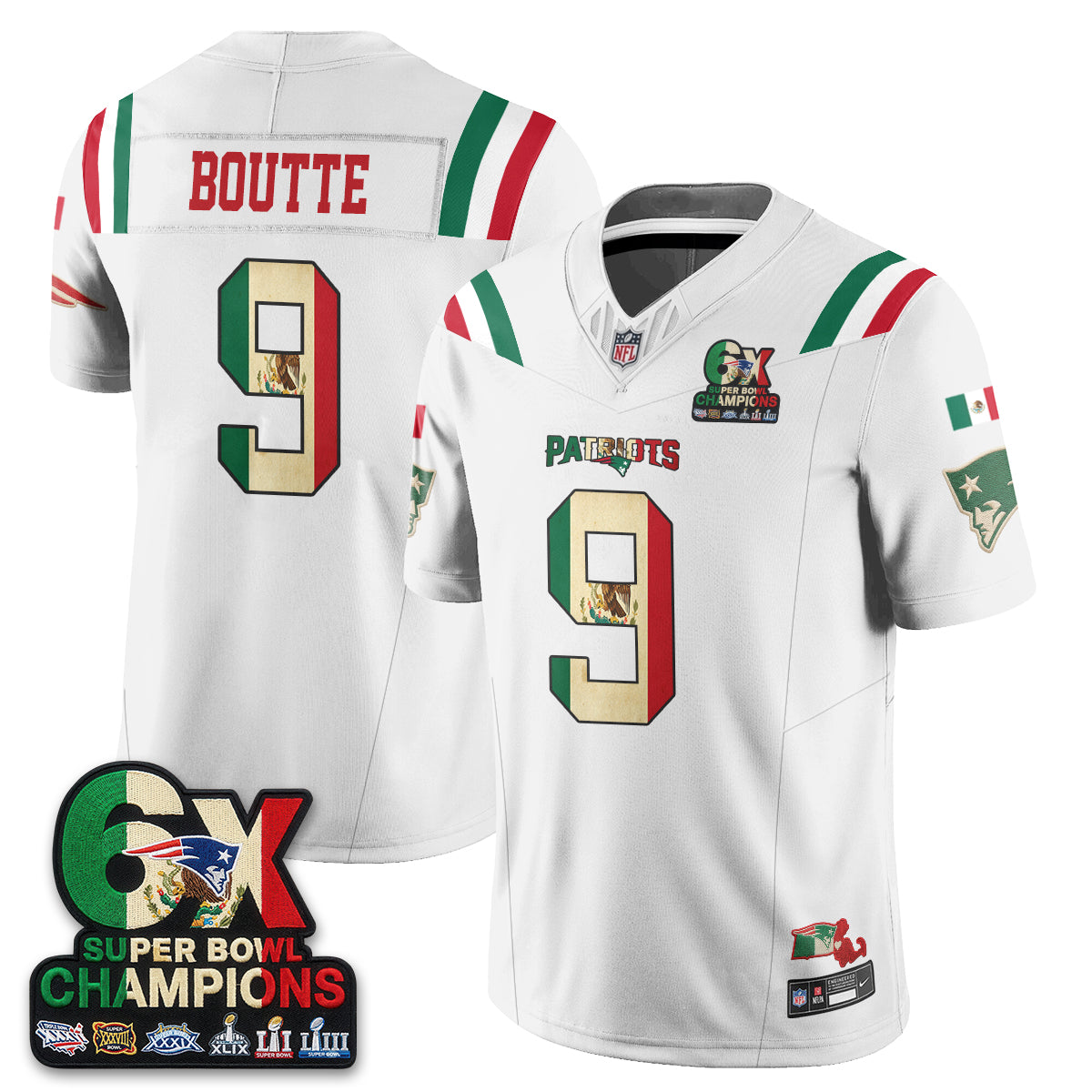 NE Mexico Edition Vapor Jersey - Stitched