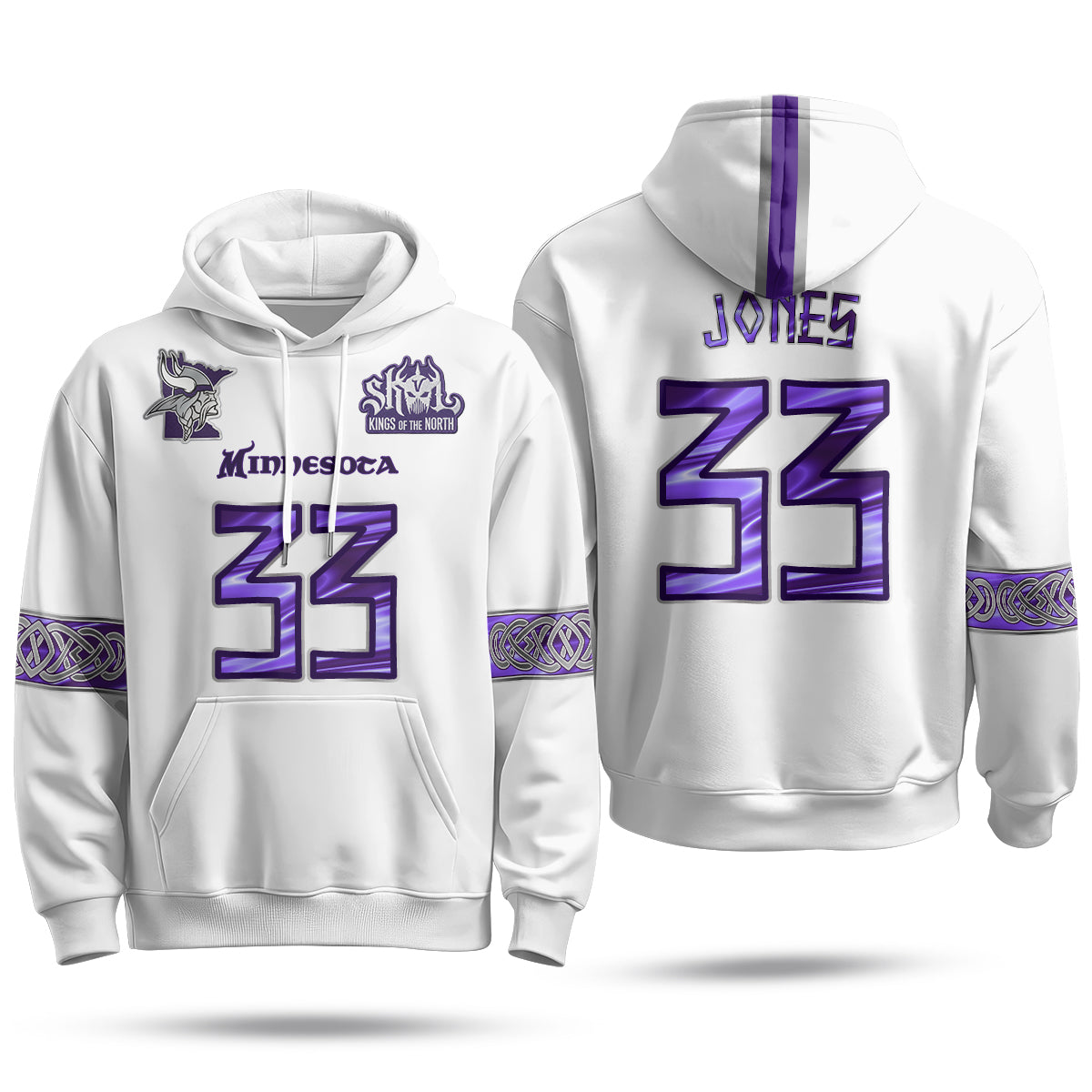 MIN 2026 Warrior Fleece Hoodie - Printed