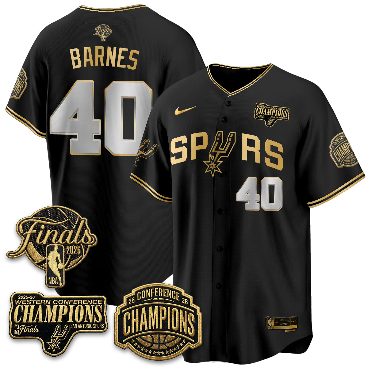 SAS 2026 Basketball Finals Vapor Special Jersey - Stitched