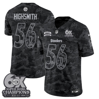 Pittsburgh Steelers 2026 Salute to Service Edition Vapor Jersey V3- Stitched