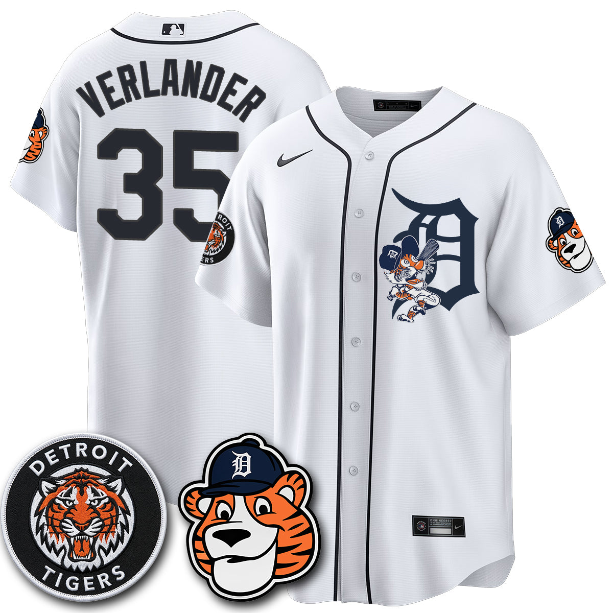 DET Paws Edition Vapor Limited Jersey - Stitched