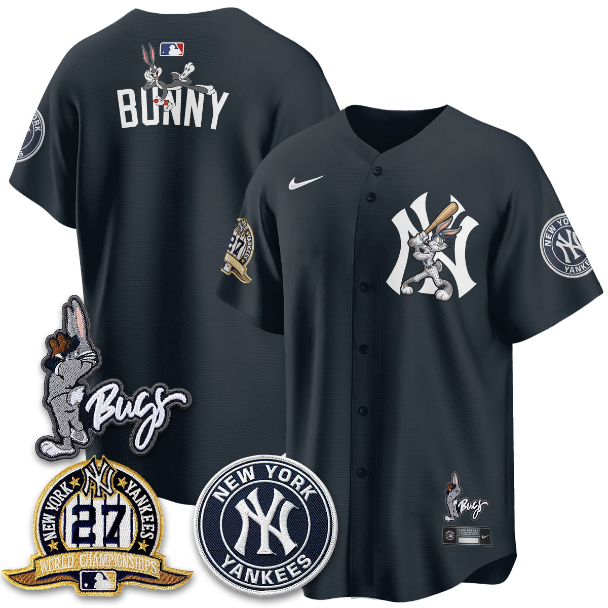 NYY Bunny Vapor Limited Jersey - All Stitched