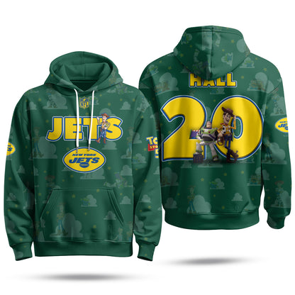 NYJ x Infinity & Beyond Hero Edition Pullover Hoodie - Printed