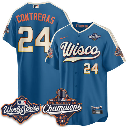 MIL 2026 WS Champions Vapor Home Jersey - Stitched (#11)