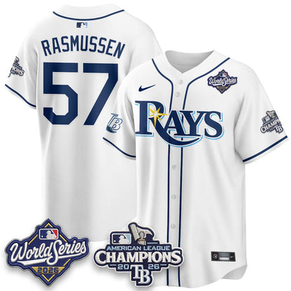 TB WS26 & AL Champions Throwback Jersey - Stitched