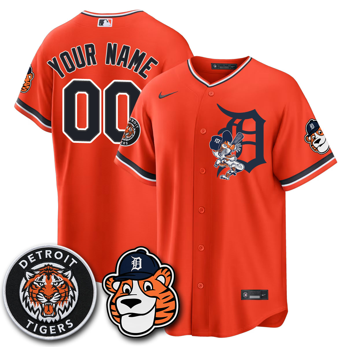 DET Paws Edition Vapor Limited  Custom Jersey - Stitched