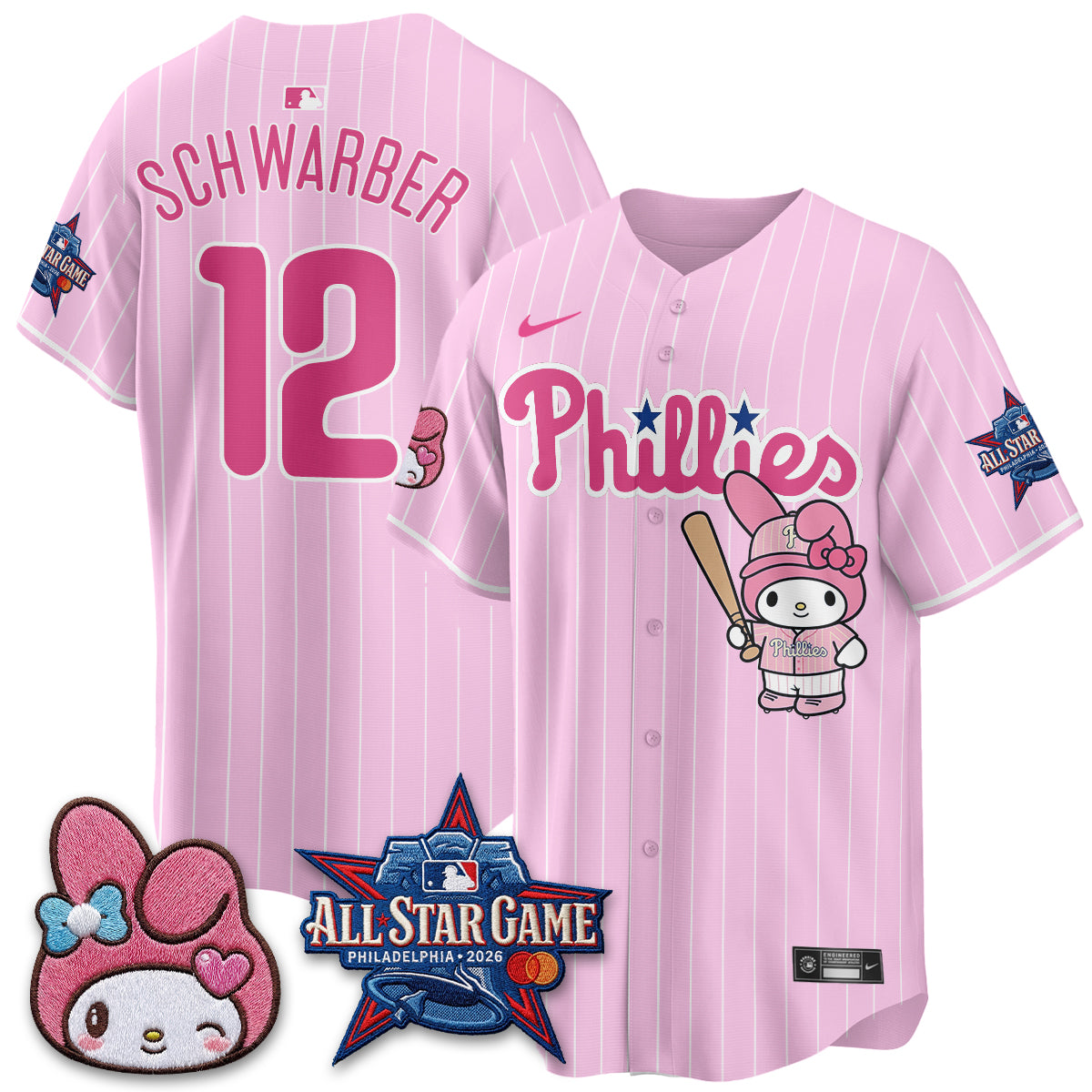 PHI x Pink Sanrio Friends Edition Vapor Jersey - Stitched