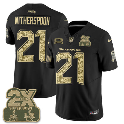 SEA 2026 Salute to Service Vapor Jersey - Stitched