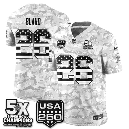DAL 2026 Salute to Service Edition Vapor Jersey V2- Stitched